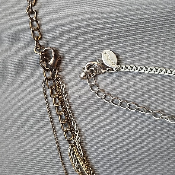 American Eagle multi chain charm necklace - Picture 4 of 4